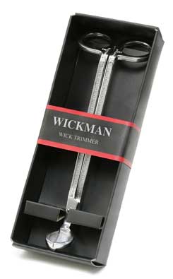 WICKMAN Wick Trimmer The Original Candle Wick Cutting Scissors Antique  Brass 